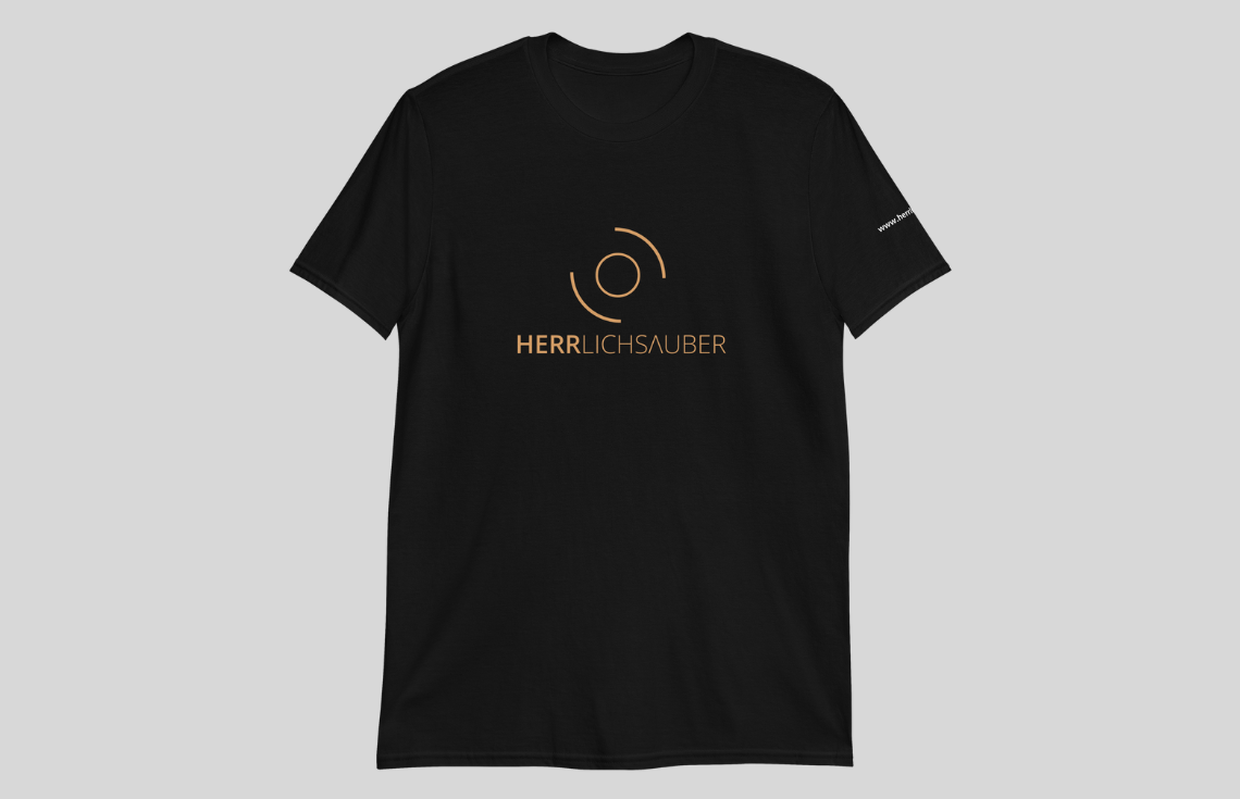 T-Shirt, herrlichsauber, Vorderseite